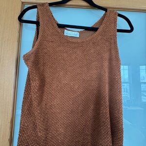 Gloria Lance Women's Brown/Rust Textured Top